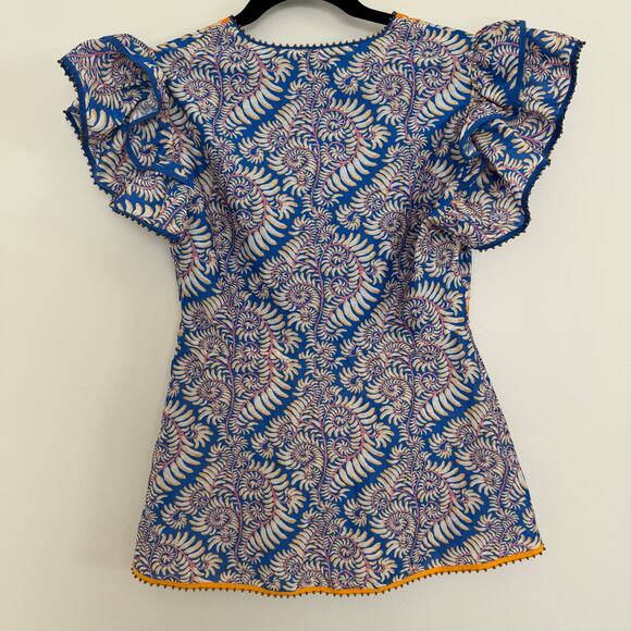 Farm Rio for Anthropologie Beaded Top - Picture 7 of 8